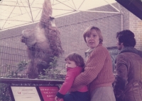Visiting parents in London, Zoo, 1978