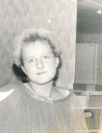 1987 - Katrin as an apprentice