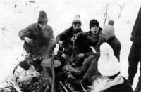 One of the last expeditions of the Kamzík scout troop, which Michal Holeček was a mentor, 1970