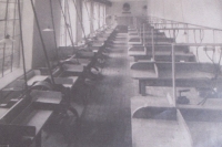 Interior of Grandma's laundry room