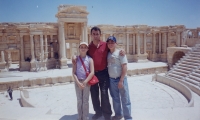 Family holiday photos, Palmyra, 2004