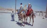 Family holiday photos, Palmyra, 2004