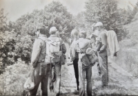 Tramping in Šumava, Křemelná - Stodůlky, 1970