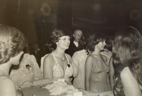 Zdeňka Dušková's graduation ball
