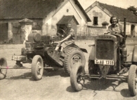 Work at a farm in 1951