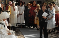 Opening of Theatre Přibyslav, Anna Šauerová presents a fashion show, 2006
