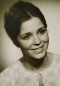 Alena Krutová (married Parthonnaud) in Czechoslovakia, 1970s