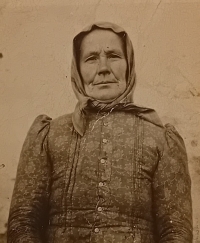 Ján Bačkovský's mother Anna née Hadzima, born in the USA, undated