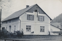 The house was purchased in 1934 by the witness's father, Karel Hampl. In 1942, he paid off the house and in August 1947, under an eviction decree, the family had to move out in two hours