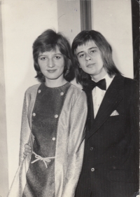 Miroslav Černota in dance, Liberec, 1975