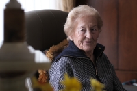 Mindu Hornick during the interview on March 16, 2025