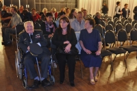 Grandfather and grandmother at the benefit concert in Metropol on September 20, 2011