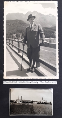 Ferdinand Bloch-Bauer, owner of the Kostelec sugar factory