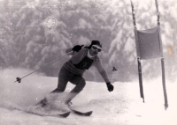 Ivana Koutská, participant of ski races