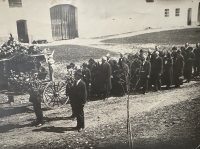 Funeral of grandfather Prokop Prokop from Krašlovice