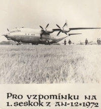 Reminder of the first jump from AN 12, 1972