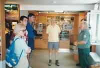 Opening of the Information Centre in Špindlerův Mlýn in 1994