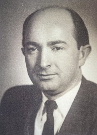Aunt Ida's husband Ondřej Malinovský in Prague between 1945 and 1948