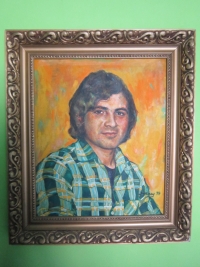 The picture on which Miloš Lehečka is painted