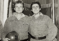 Soldier in the 104th Motorized Artillery Regiment in Tachov. "In 10 civilian..."
