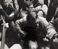 Pavel Kašpar, as a student, 1970