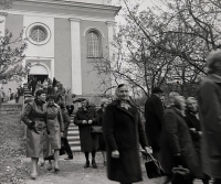 After the mass in Vanovice church