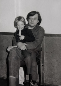 Pavel Kašpar with son Samuel