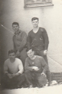 Basic military service - weight training, U Sloupů, Vimperk