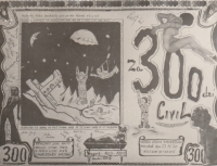 Photo board 300 days to civilian life, Prešov, witness is the author of the photo board