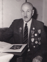 Partisan František Dušek probably in 1960