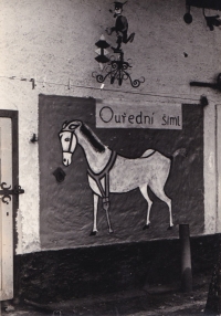 Depiction of the "red tape"