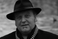 A self-portrait, Prague Charles Bridge, about 2013