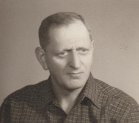 Grandfather Richard Morgenstern, survived imprisonment in Terezín during the Protectorate, about 1960