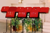 Ján Bačkovský's medals on display, November 2006