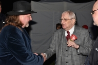 With Jiří Suchý, 2018