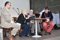 Premiere of the film "To Kampa to see Werich" with Jiří Suchý and Eva Tůmová, 2018