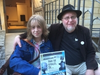 Son Richard plays Hrabal as a kid in the film "So it happened that...", 2014