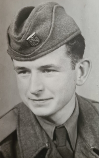 At the military service, 1953