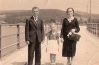 Mrs. Polívková's mother with her parents