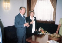 Golden wedding of Heidemarie Polívková's parents