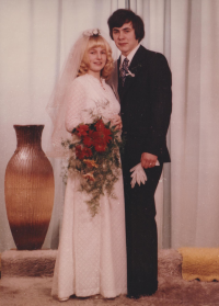 Wedding of Heidemarie Polívková, February 22, 1975