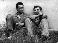 Right Gotthard Janda at the military service