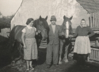  Martin Zálešák's mother, grandfather Antonín Borák, grandmother Marie née Jankůjová
