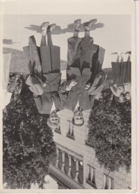 Švagr Oldřich Matějka a sestra Jiřina Matějková