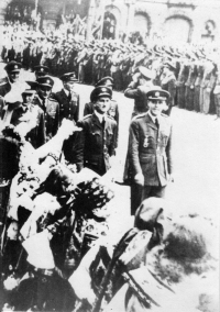 Major General Karel Náprstek, probably the first in a row, 1945