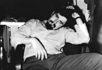 Miloslav Čejka after a night shift, 1980