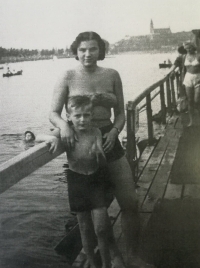 Ivo Raab with Anna Hönigová