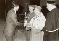 Graduation at the University of Economics in Prague