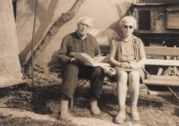 Father Adolf, mother Ludmila, early 1980s