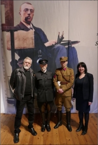 Miloslav Čejka and his exhibition on Herbert Masaryk in Lány, 2025